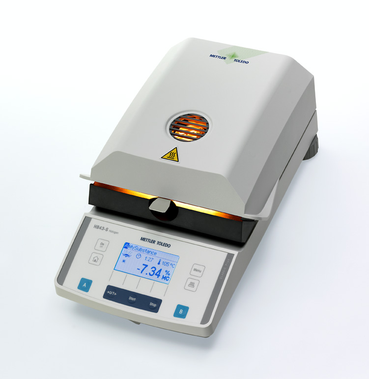 梅特勒HB43-S緊湊型鹵素水分測(cè)定儀